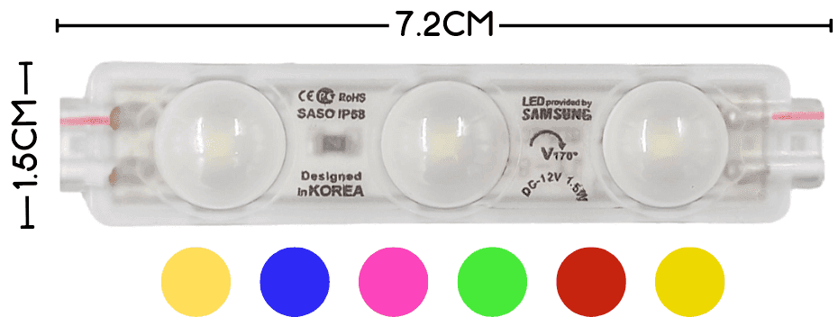 MODULO 7216 12v 1.5w
