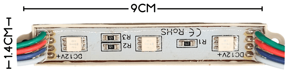 MODULO RGB 5050 12V / 1.2W