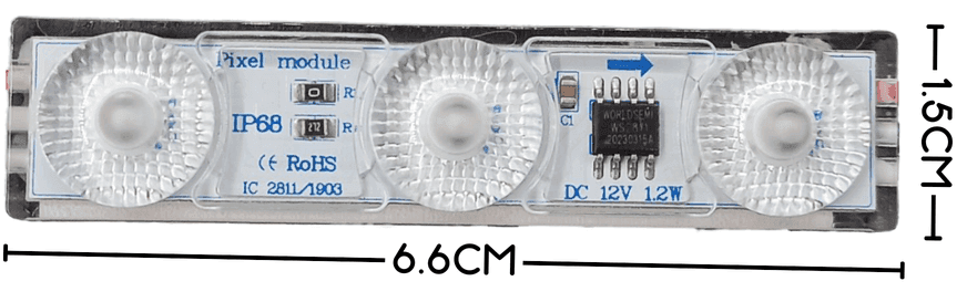 MODULO RGB PIXEL 12V / 1.2W