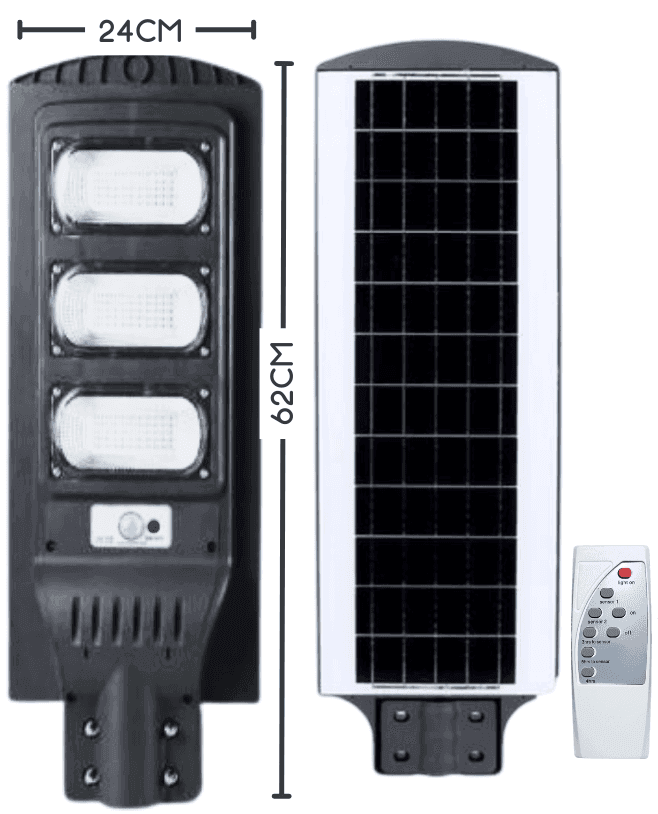 LAMPARA INTEGRADA DE POSTE 90w