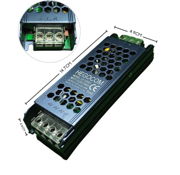 FUENTE DE PODER SLIM 12V 8.3AMP